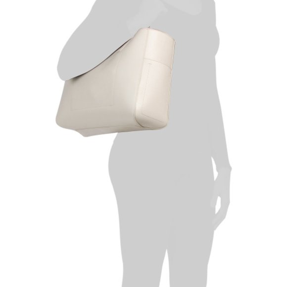 Botkier Leather NY Park Slope Large Tote Dove w/ Pockets Brand New Woman's $298 - Picture 7 of 12